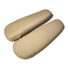 For Alphard Armrest Cover Decor Cover Interior Cover Microfiber Leather Special Handle Leather Cover