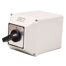 SZW26/LW26-32 32A 3 Position 2 Phase 1-0-2 Automatic Universal Changeover Rotary Knob Cam with Waterproof Box