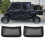 UTV Rear Backrest Storage  for Can Am  Max Accessories Replacement 715003019 2 Pack 4