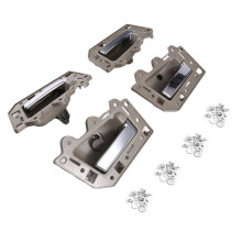 4 Pezzi/Set Maniglia Interna per Porta per  Grand Cherokee 2005-2011 LHD 1JV471J3AA 1JV461J3AA 5HR411J3AK 5HR421J3AK,B