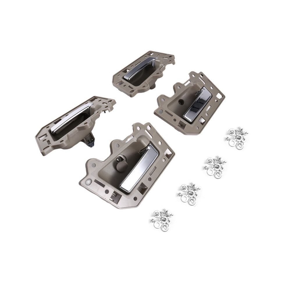 4Pcs/Set Inner Door Handle For Grand Cherokee 2005-2011 Lhd 1Jv471j3aa 1Jv461j3aa 5Hr411j3ak 5Hr421j3ak,B 4712369596372