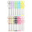 Beadable Keychains Bars Bulk Blank Beaded Metal Keychain for  DIY Gift Backpack Decoration Pendan 2