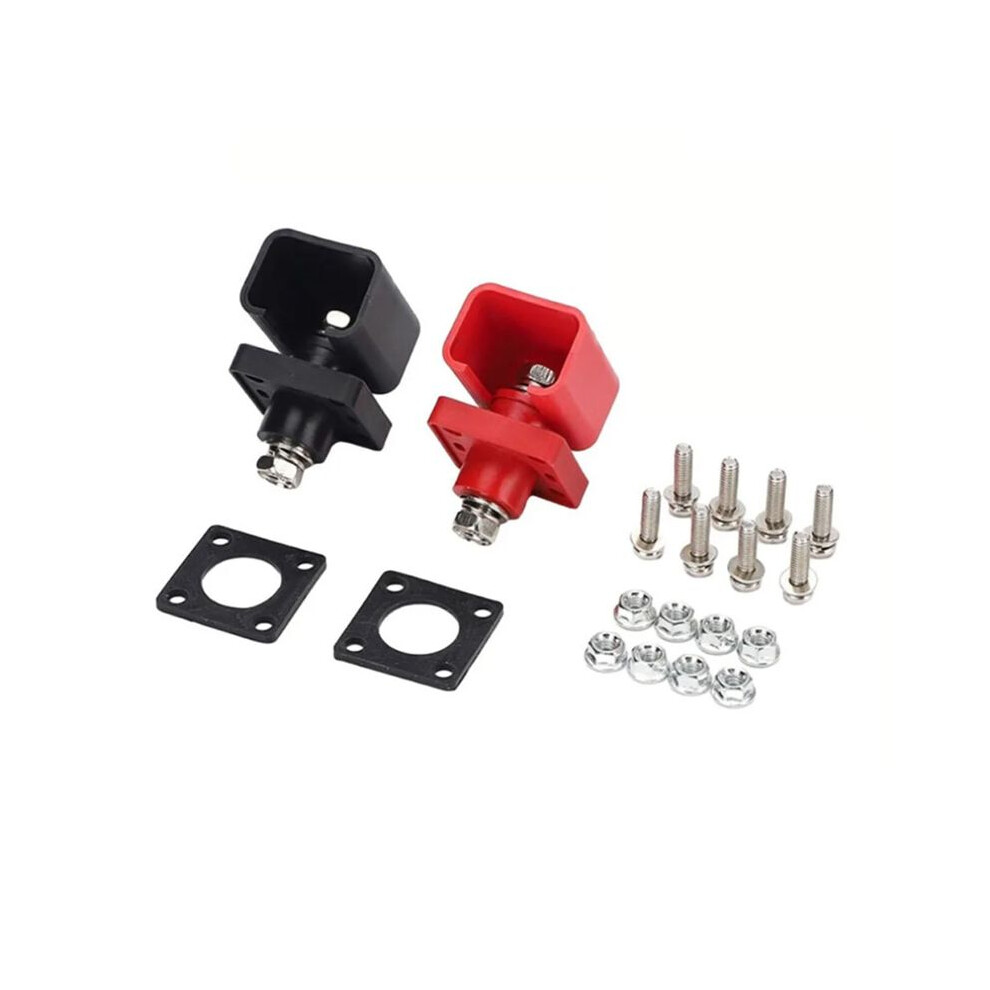 2Pcs 300A Copper Lithium Battery Terminal Connector Storage Terminal Battery Connector Adapter Through Wall 6033646995571
