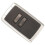 Suitable for 4-Button   Remote Control Car Key 434mhz-4A Chip Silver Back Flat 3