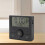 LED Electronic Clock with Alarm, Temp, Date, Week, Black 1