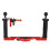 Dual Handle Camera Diving Rig Adjustable Handheld Underwater Tray Stabilizer Rig with Shutter Release Lever Compatible With DSLR Camera 2
