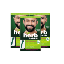Herb For Men Mustache & Beard Dye 3 Pack