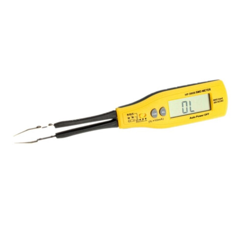 HoldPeak Digital SMD Tester Capacitance Meter Resistance Meter Diode/Battery Test Power Battery Tester -990B 2