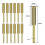 (As show, 5.5mm) 12pcs Diamond Chainsaw Sharpener Burr for Dremel 1