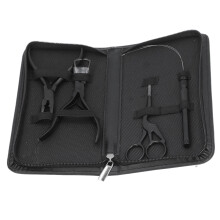 4 pezzi kit di strumenti Microlink per extension di capelli - Nero