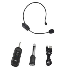 2.4GHz Wireless Lavalier Microphone Set for Teaching, Tour Guides, and Speakers