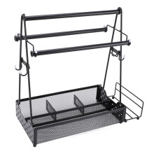 Porte-condiments avec essuie-tout, 380x175x390mm