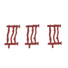 Toy Fence Set with 12 Mini Hay Bales & 50 Animal Panels for Home Use