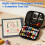 Embroidery Stitch Book Kit, Portable All Scenario Embroidery with Toolkit and Tutorial for Beginners and  Lovers 4