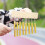 Handheld 8 Note Chime with Mallet for Ornament Professional Stage Wind Chimes Musical Percussion Instruments Gold 5