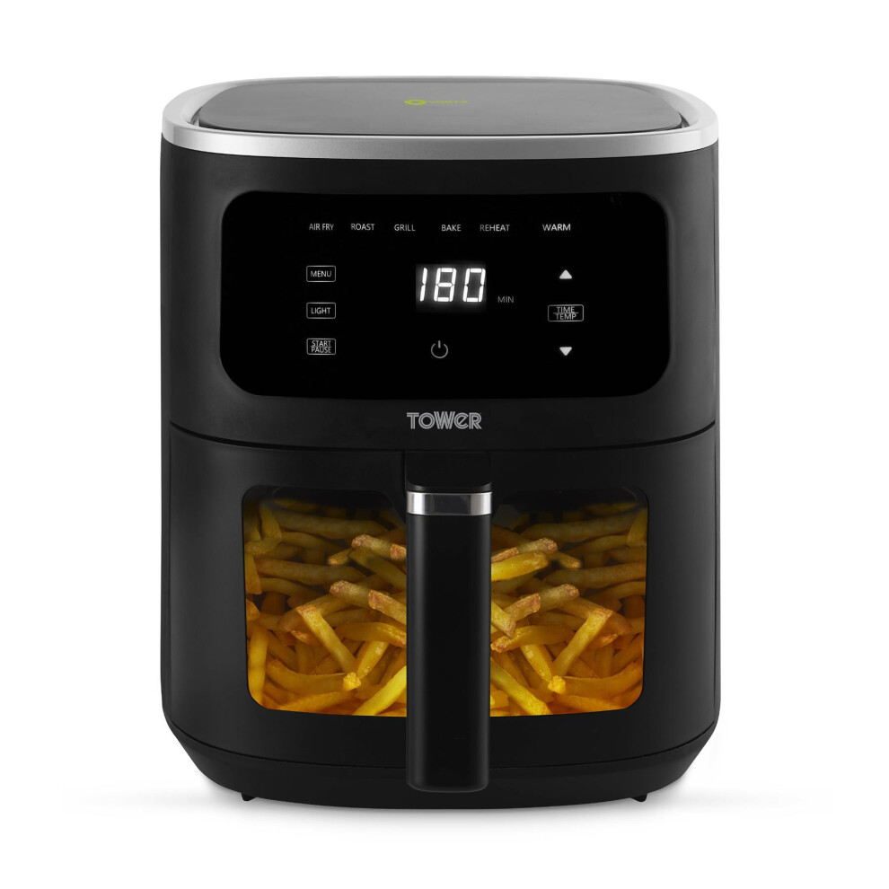 Tower 8 Litre Digital Air Fryer Black - Image 2