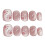 Pink Cat Eye Resin Nail Tips, Zero Pressure 2