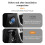 (Black) Universal Car Push Start Button Cover for SUV Van 2