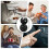 (Black) Universal Car Push Start Button Cover for SUV Van 5