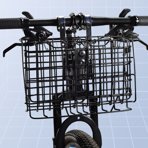 Foldable Bike Basket - Easy Install, Fits Most Bikes 1