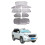 For  Land  Prado Car Window Windshield Sunshade Front UV Protect Reflector Sun Visor Accessories ,8PCS 6