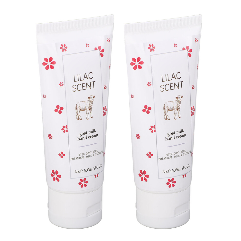 Cream 2Pcs 60Ml Organic Goat Milk Hand Hydrating & Moisturizing For Dry Sensitive Skin