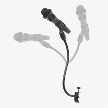 3X Suporte de Microfone Flexível para Mesa de Pescoço de Ganso Suporte de Grampo de Braço de Microfone Equipamento de GravaçãO para Podcast de