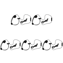 5X USB Call Center Headset with Noise Cancelling Mic Monaural Headphone for PC Home Office Phone Service Plug and