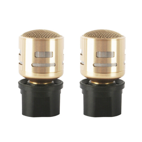 2X Professional Dynamic Microphone Core Capsules Cartridge Replacement Microphone MIC Core N-M282