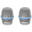 2X Microphone Replacement  Steel Mesh Handheld Microphone Grill Mesh  for Beta87A 1
