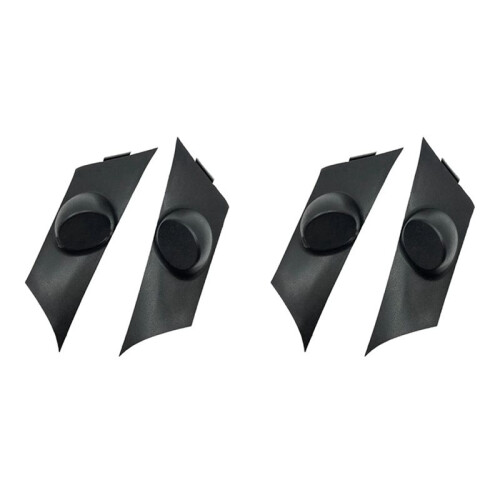2X Tweeter de Coche Tweeter de Cabeza Triangular Tweeter de Carcasa de Altavoz Cubierta Triangular para Bocina de Agudos para   VIII 2010