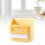 Bear Mini Set scopino e paletta in plastica 200 g giallo 1