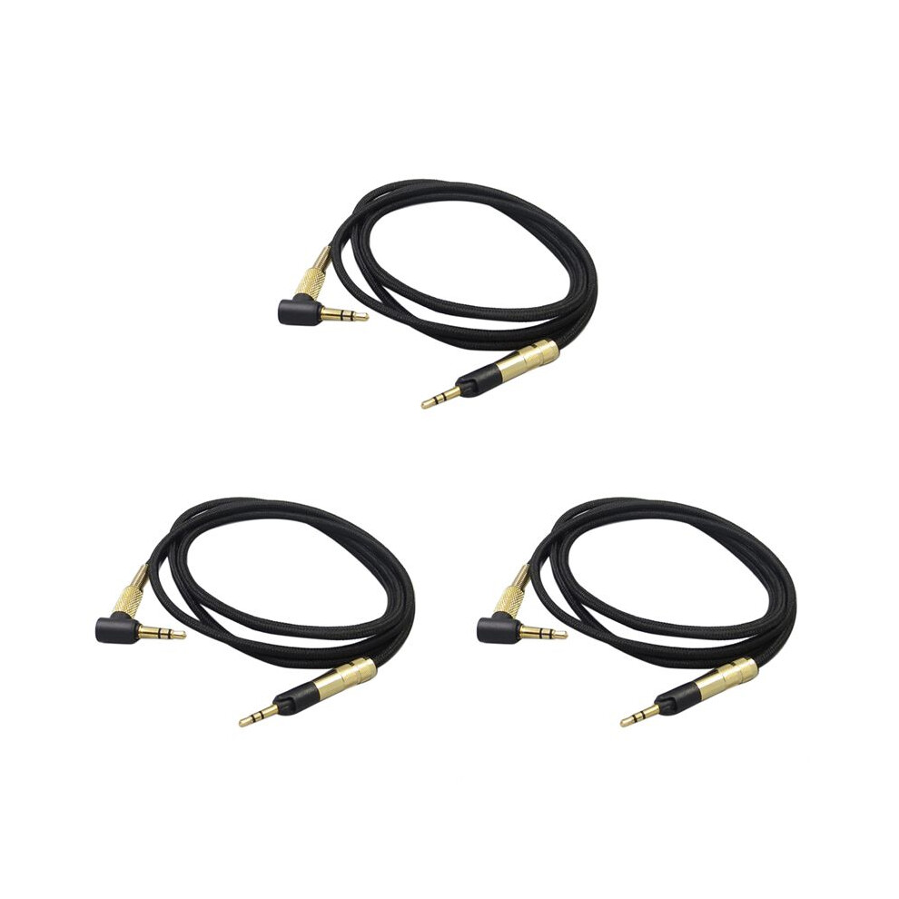 3X Headphones Replacement Audio Cable For Hd518 Hd558 Hd598 Hd595 Hd559 Hd569 Hd579 Hd599(Without Microphone) 6031394905644