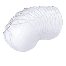 Sacchetti Filtro per Vernice, 24 Pezzi Sacchetto Filtro Bianca a Maglia Fine da 2 Galloni, Sacchetti Filtro Apertura Elastica Secchio per Giardinaggio