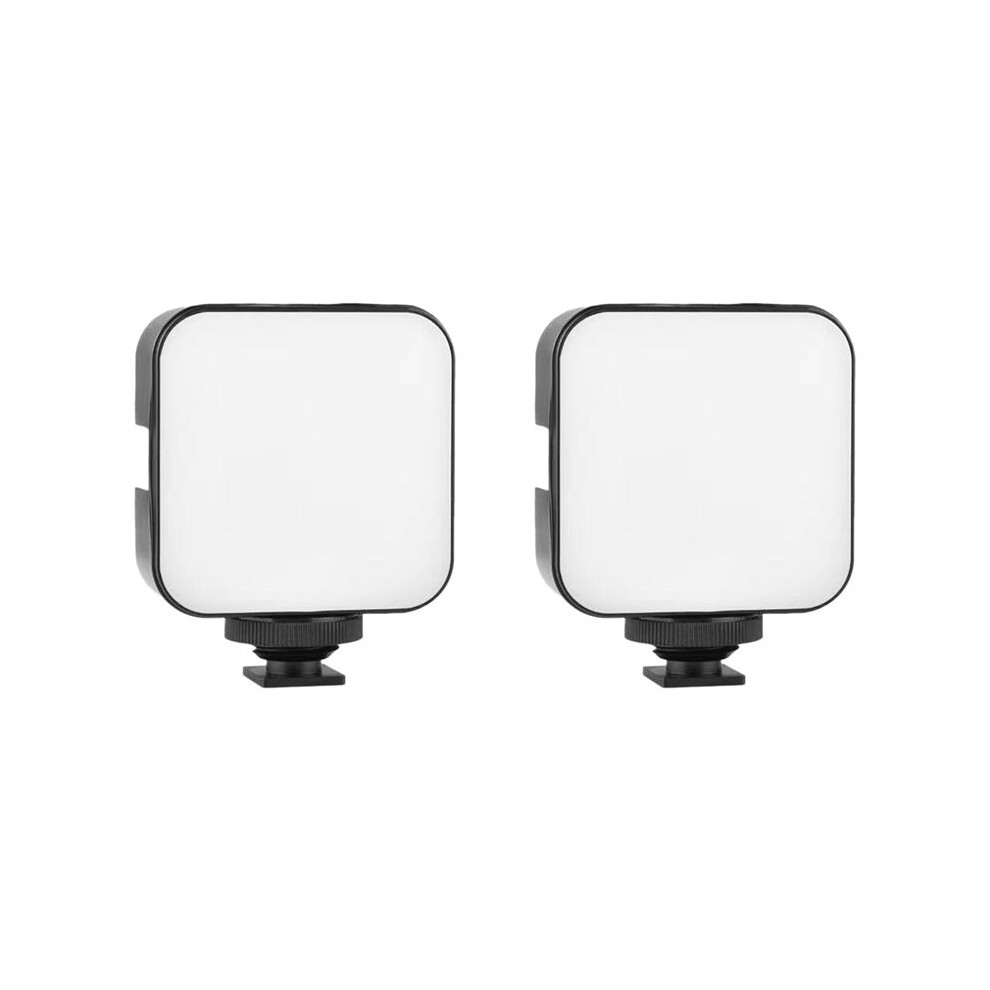 2X Led Video Photography 2W Dimmable 6500K Fill Panel Lamp For Camera Smartphone Laptop Light 4712869952609