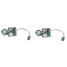 2X Recordable Sound Module Button Control Sound Chip 8M MP3 WAV Music Voice Player Programmable Board with Speaker