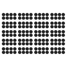 80 Pair 60mm Replacement Ear Foam Earphone Pad Covers for Headset Headphone Black