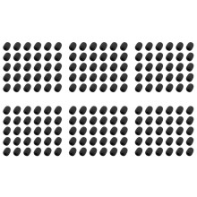 180 Stuks Schuimmicrofoon-Voorruit, -Formaat Revers Hoofdtelefoonmicrofoon Schuimhoezen voor Hoofdtelefoonmicrofoon