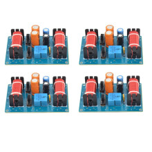 4X 150W Speaker Treble Alto Bass Audio Frequency Divider 3 Way Crossover Filter for 4-11 Inch Bookshelf Speakers