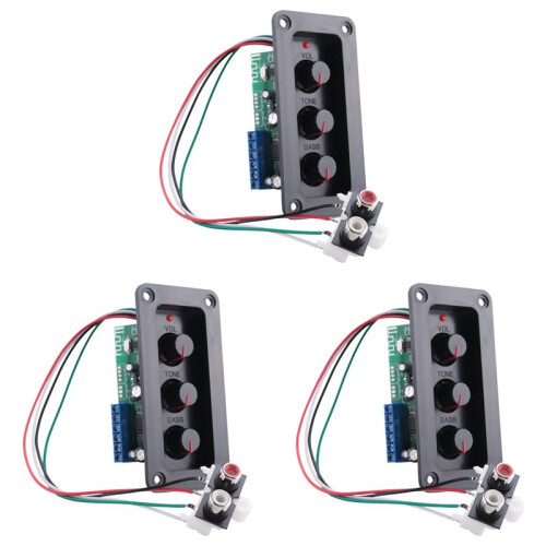3X  5.0 Amplifier Power Audio Board 30W Mono Stage Power Amplifier Board, U Disk Decoder, with AUX