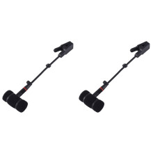 2X Saxofon MikrofonhåLlare för BlåSinstrument Mic Mount HåLlbar HåLlare för Mikrofon Shock Mount