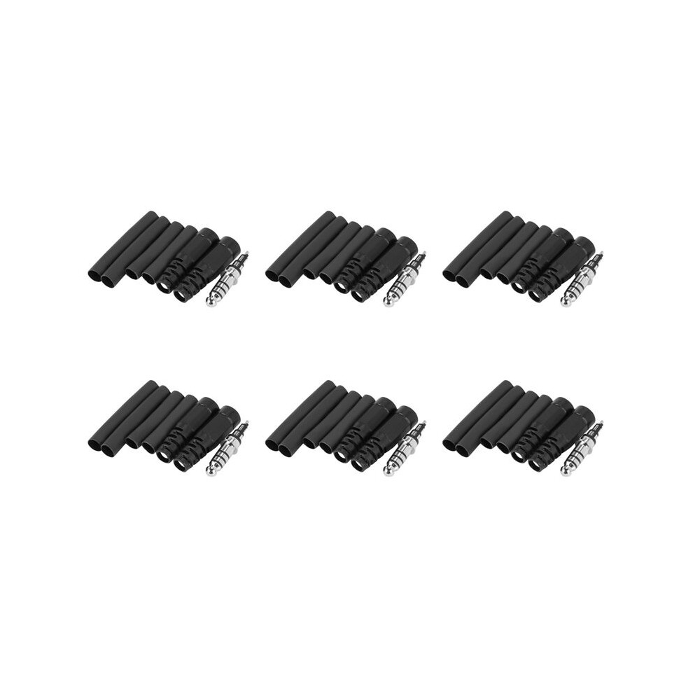 42X Replacement Helicopter Plug Headset Adapter U-174 / U Type A Solder For David Clark Helicopter Headset 4712901495712