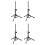 4X  Tabletop Tripod Microphone Mic Stand Holder with 1/4 Inch Threaded for Meetings Lectures Speaking and Ect 2