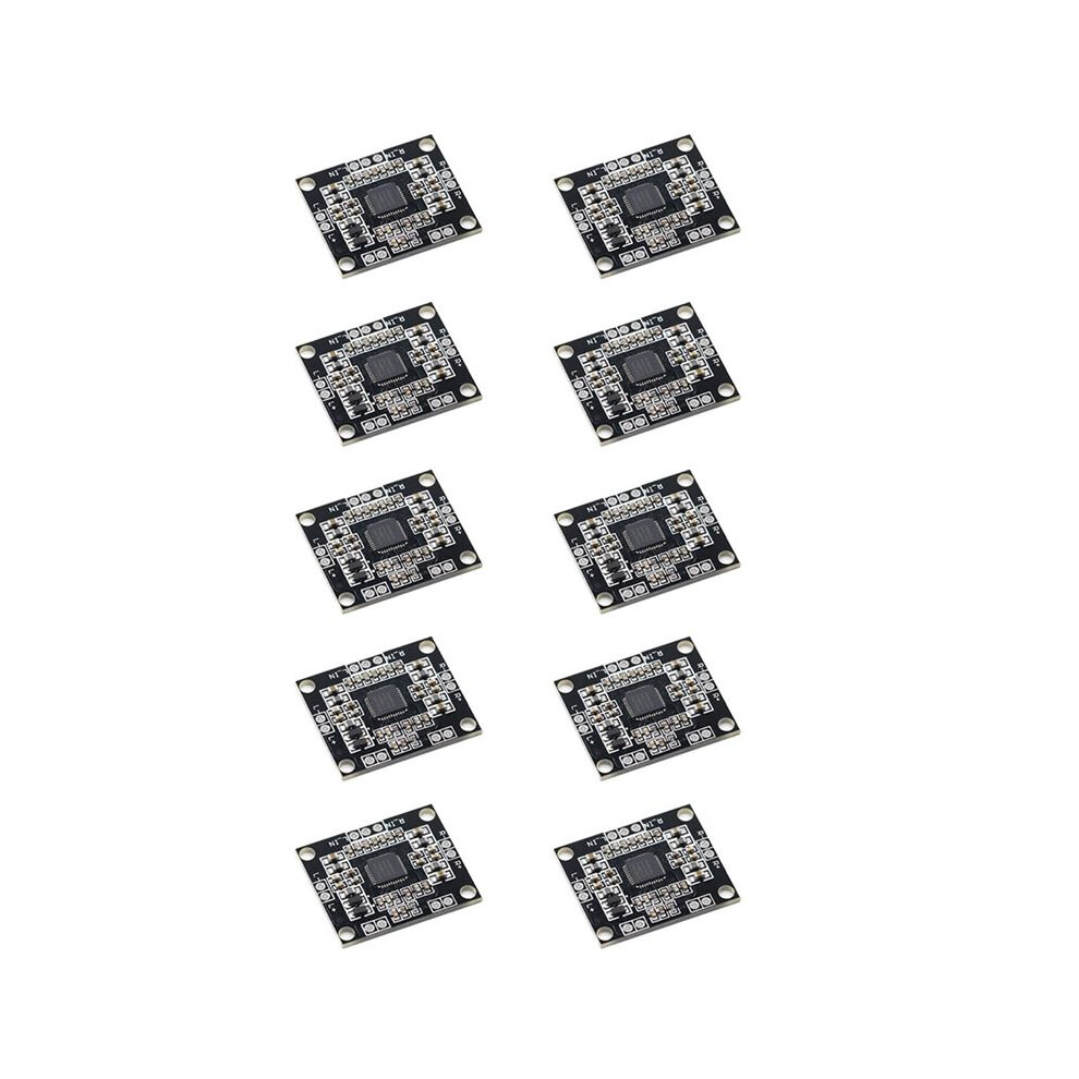10Pcs Pam8610 Module Digital 2X15w Audio Power Amplifier Board Dc7-15V Dual Channel Stereo Sound Amplifier Modules 6132206223038