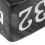Set di 30 dadi numerici a 6 facce da 15,5 mm, neri 9