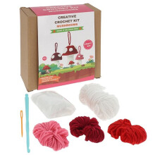 Creative Crochet Hanging Mushroom Complete Kit