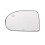 Left Door Wing Side Mirror Glass Heated with Backing Plate for  Compass 2007 - 2017 1