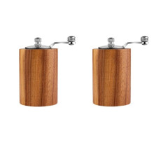 Hand-Pfeffermühle, Manuelle Pfefferkörner für die Küche, Schwarze Pfeffermühle, Meersalz, Pfeffer, Mahlflasche, Zubehör B