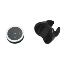 Lecteur de Musique au Volant Sans Fil Bouton de Télécommande Multimédia pour Smartphone Kit Voiture B