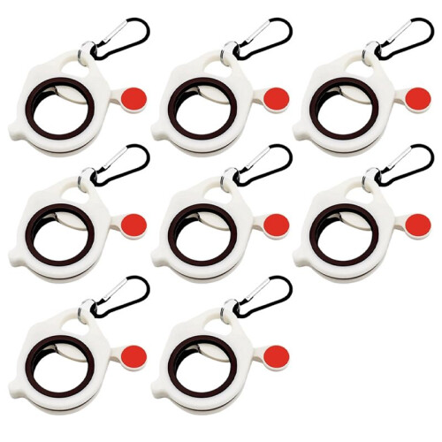 Zip Tie Organizer Cable Tie Organizer Holder Glow in the Dark Strong Efficient Solution 8PCS